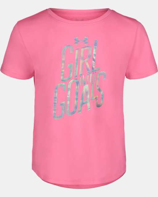 Little Girls' UA Girl With Goals T-Shirt